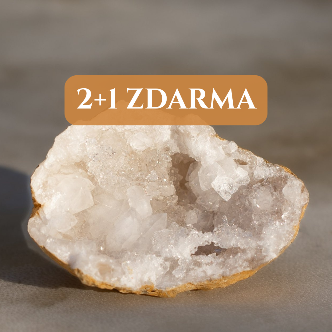 AKCE 2+1 | Křišťálová geoda – Jemnost