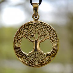 Přívěsek - Keltský strom Života mosazný