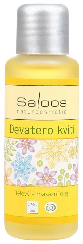 Saloos tělový a masážní olej Devatero kvítí 50 ml