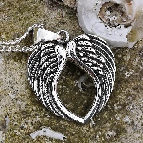 Přívěsek Andělská křídla, stříbro Ag 925/1000