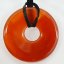 Donut kulatý 30 mm - Karneol