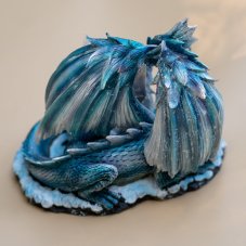 Socha fantasy exclusive - Matka drak s mládětem