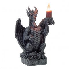 Magický svícen - stojánek, Černý drak