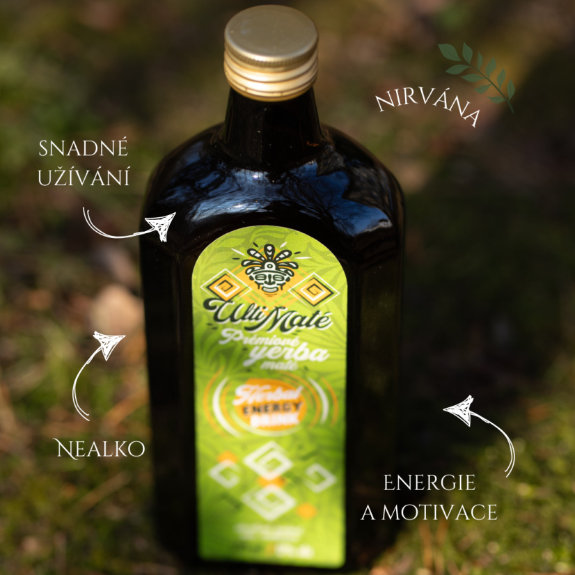 Ultimaté –⁠ elixír z yerba maté 500 ml