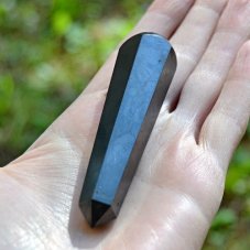 Masážní hůlka šungit broušená 8 cm