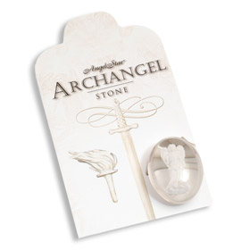 Archanděl Rafael v kameni
