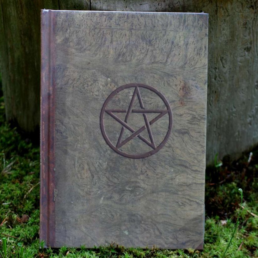 Magický deník zápisník - Pentagram