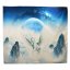 Šátek - přehoz Bílý Pegas 150 x 130 cm
