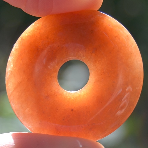 Donut kulatý 30 mm - Karneol