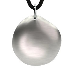 Q-Link SRT-3 biorezonátor přívěsek Pebble Brushed - stříbro Ag 925/1000