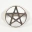 Prsten Pentagram stříbro Ag 925/1000 - vel. 63