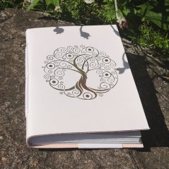 Deník zápisník - Bílý Strom Života