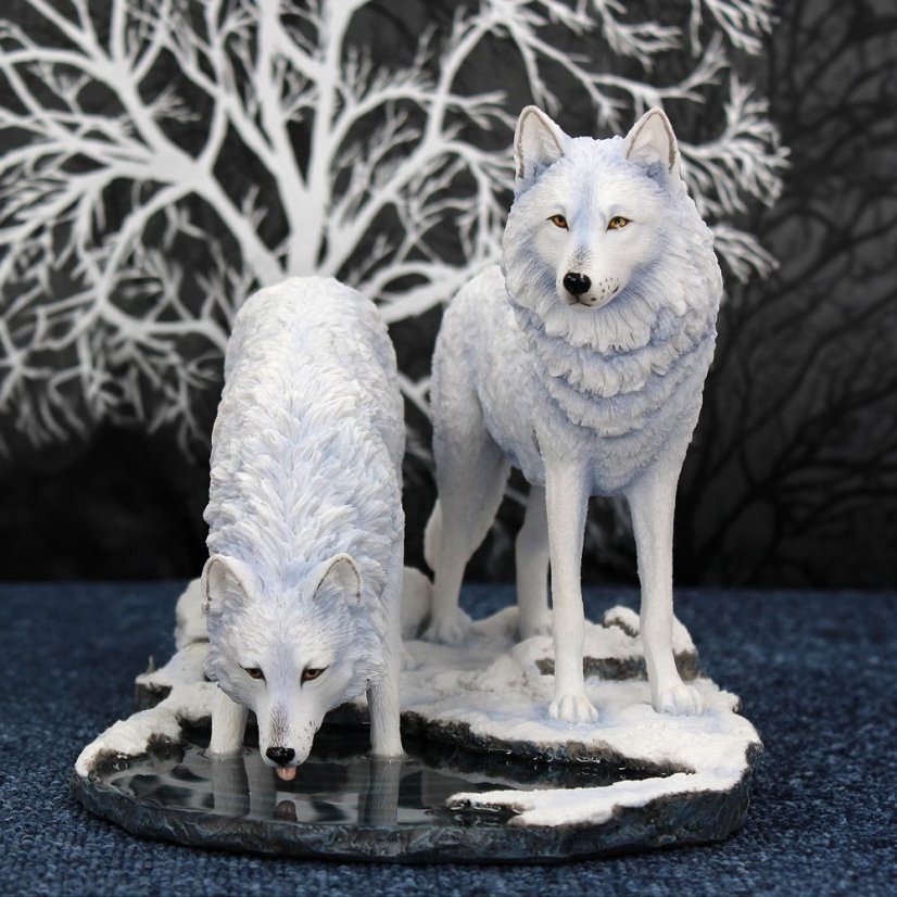 Socha fantasy exclusive - Vlčí válečníci