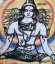 Dámské tričko orient - Shiva, M