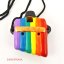 Flétnička Rainbow Peru keramika
