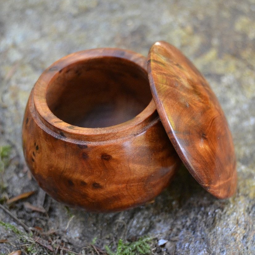 Šperkovnice dřevo Thuya mini - 02