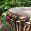 Buben Djembe 10” Diago, Senegal, vyřezávaný 39 cm