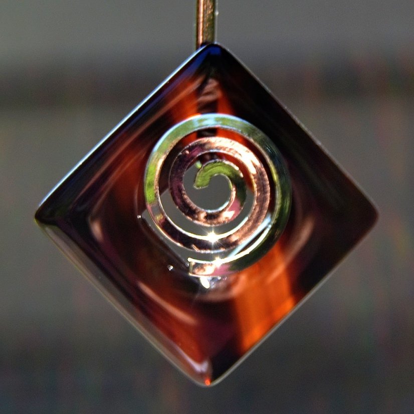 Donut čtvercový 30 mm - Onyx