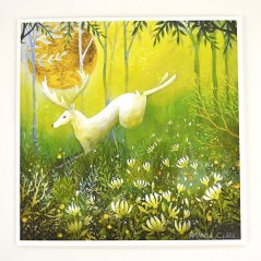 Přání - Bílý jelen