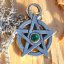 Amulet Pentagram s krystalem Swarovski