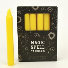 Magické svíčky žluté 12 ks - Úspěch
