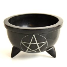 Kadidelnice trojnožka Pentagram mastek, černá
