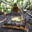 Pyramida Orgonit - Tygří oko 8 x 8 cm