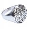 Prsten - Květ života, stříbro Ag 925/1000 vel. 60