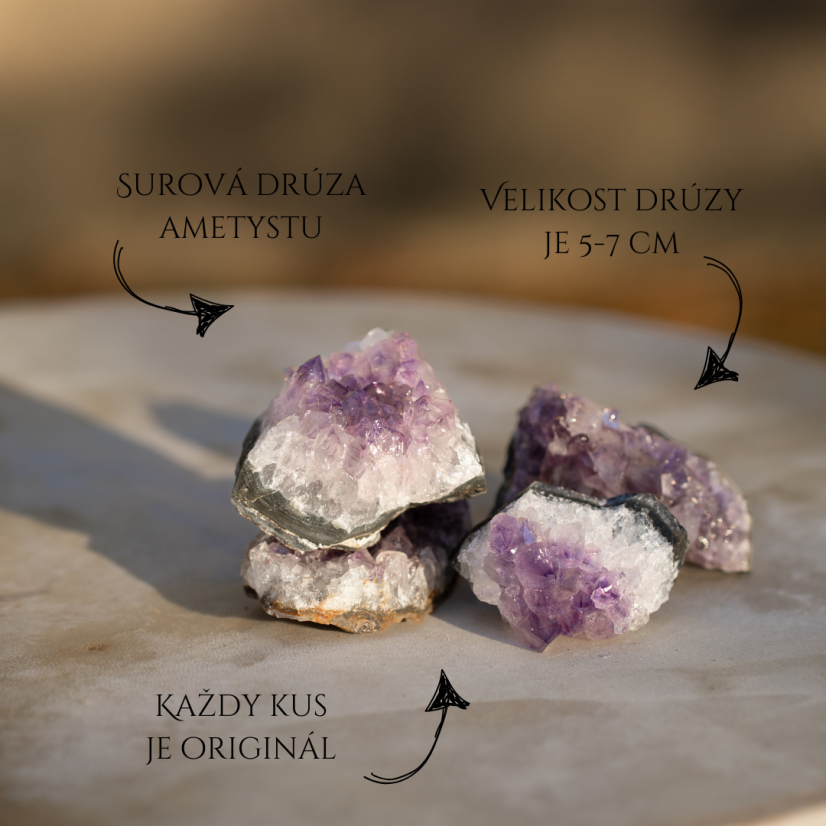 Drúza ametystu – Mystika