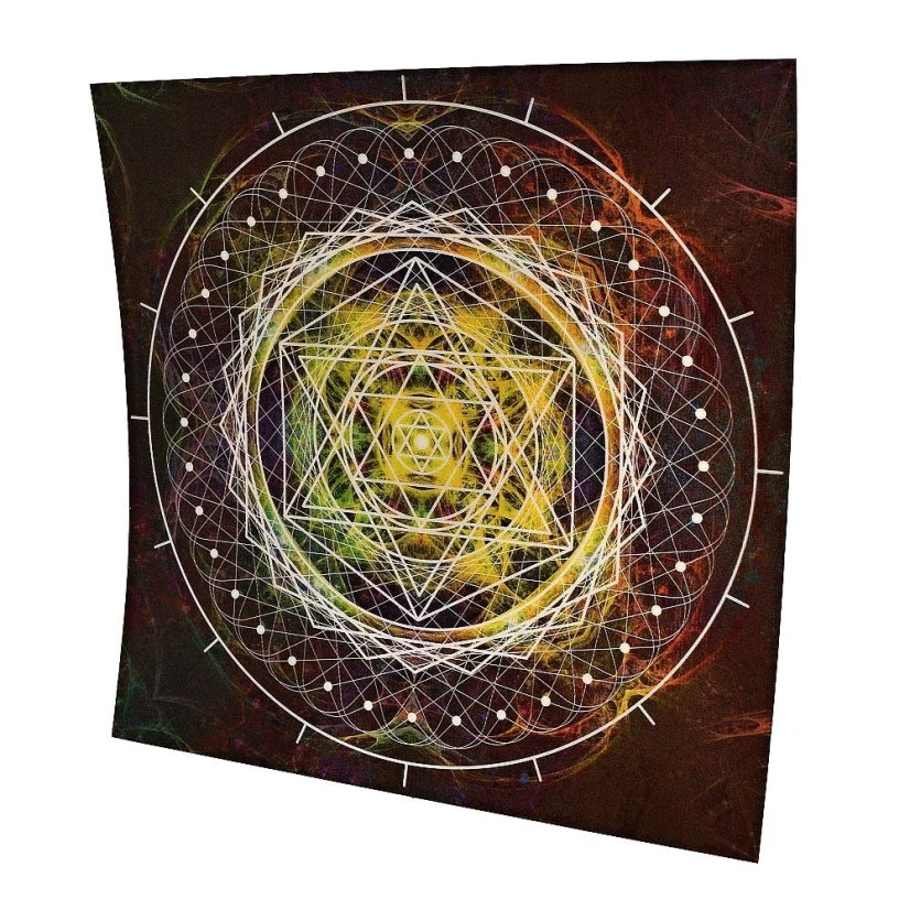Mandala 30 x 30 cm Hvězda