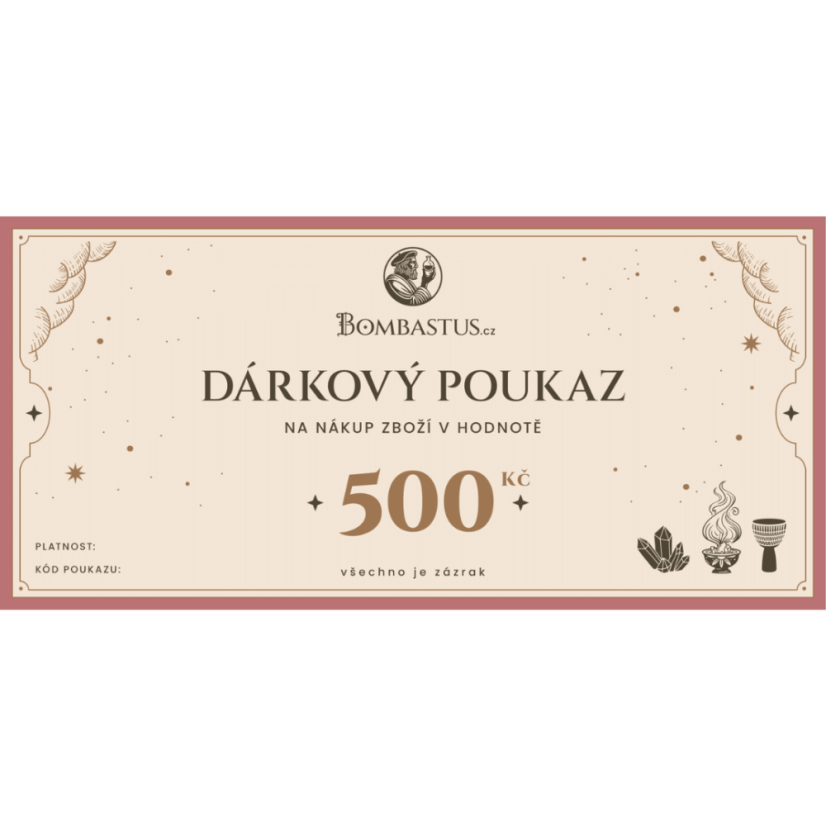 Elektronický dárkový poukaz (obdržíte do 24 hod)