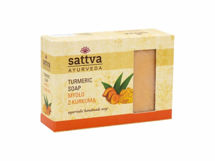 Sattva mýdlo kurkuma, 125 g