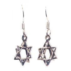 Náušnice Merkaba, stříbro Ag 925/1000