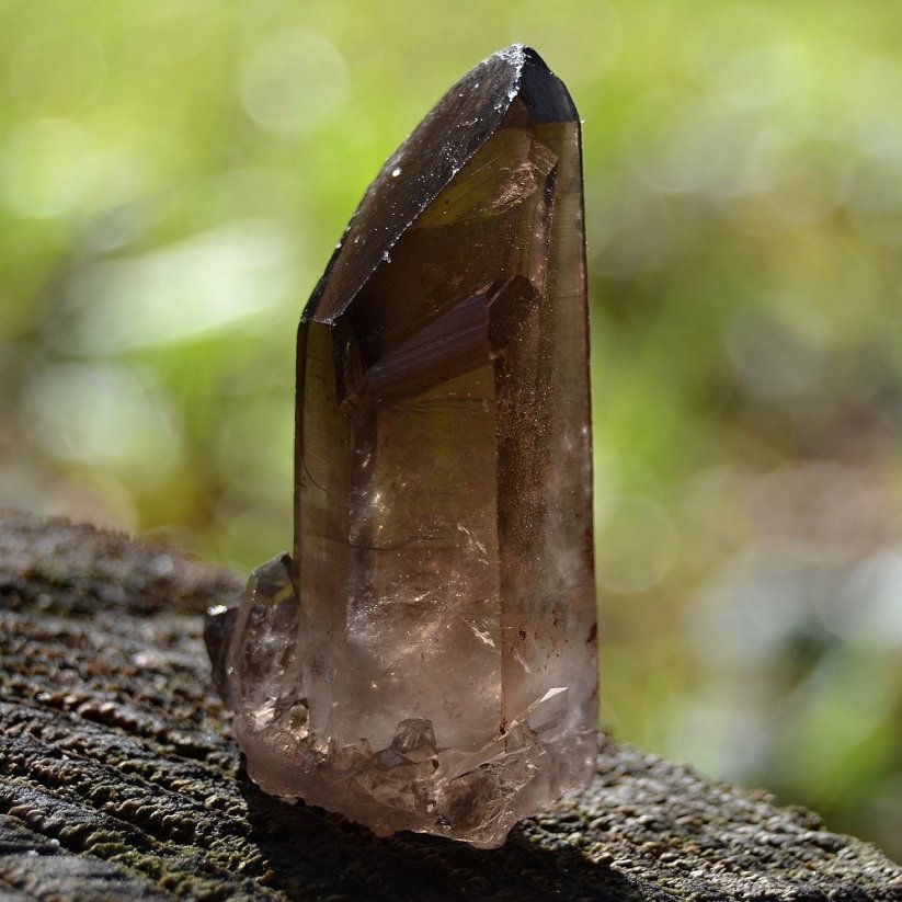 Záhněda surový krystal špice MIX