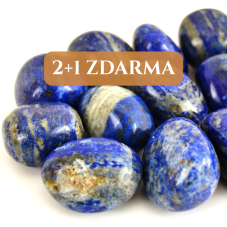 AKCE 2+1 | Lapis lazuli extra tromlovaný, mix L