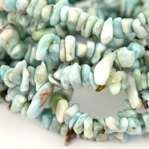 Náramek Larimar tromlovaný