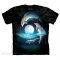 Fantasy tričko Delfíni v měsíční záři - dětské S