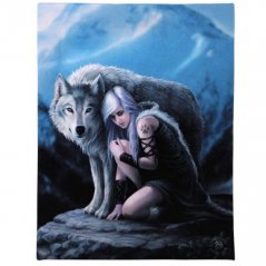 Obraz fantasy - Vlk ochránce, Anne Stokes