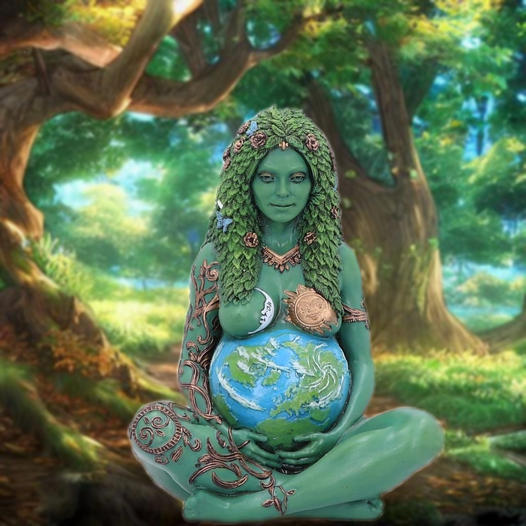 Socha fantasy exclusive - Gaia, Matka Země