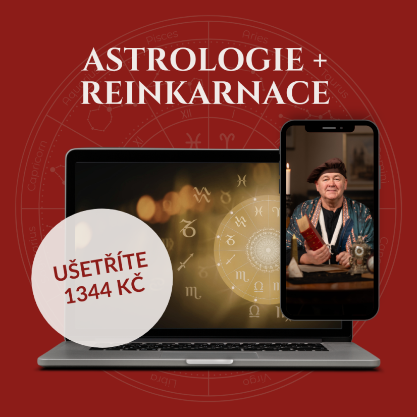 Výhodná sada: 2 online kurzy (Astrologie, Reinkarnace)