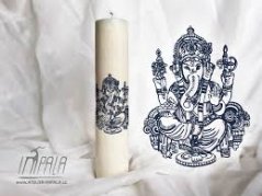 Svíčka - Ganesha