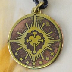 Amulet Křesťanský symbol lásky, naděje a víry