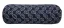 Yoga bolster/polštář/válec - námořnická modř s lotosem