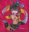 Dámské tričko orient - Om s Buddhou, M