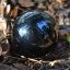 Koule polodrahokam - Obsidián černý 45 mm