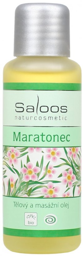 Saloos tělový a masážní olej Maratonec 50 ml
