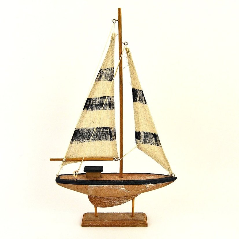 Koráb dřevěný, 40 cm