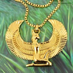 Faraonský náhrdelník - Bohyně Isis