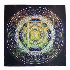 Mandala 60 x 60 cm Hvězda