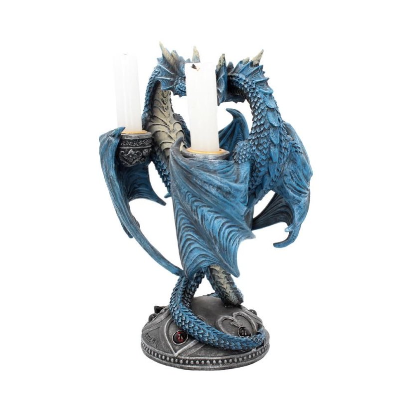 Socha fantasy exclusive - Dračí srdce, svícen